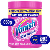 Oxi Action Fabric Stain Remover Powder for Colours 850g