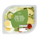 M&S New Potato Cherry Tomato and Egg Salad 296g, imported from the UK