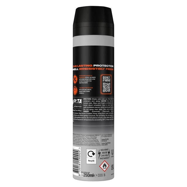 Lynx Sunset Fresh Anti-Perspirant Spray 250ml, UK version