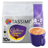 Cadbury caramel hot chocolate pods 10 pack (British brand)