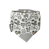 Cheeky Chompers Neckerchew Panda Pals Teething Bib One Size