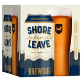 BrewDog Shore Leave amber ale 4 x 440ml cans - British product