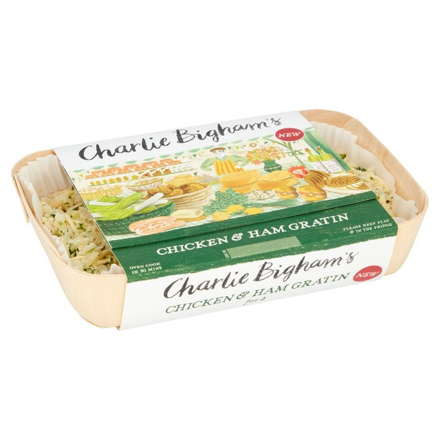 Charlie Bigham's Chicken & Ham Gratin ready meal 650g - British product