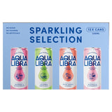 Aqua Libra Variety Pack Flavoured Sparkling Water 12 x 330ml
