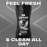 Lynx Black shower gel 225ml, UK version