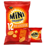 Jacob's Mini Cheddars Red Leicester Multipack Cheese Snack Biscuits