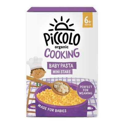 Piccolo Mini Pasta Stars Organic Baby Pasta 300g
