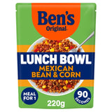 Ben's Original Mexican Style Beans & Corn Lunch Bowl 220g - British product