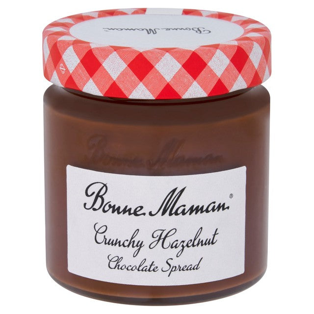 Bonne Maman crunchy hazelnut chocolate spread 250g - British product