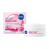 Nivea Rose Care Moisturising Gel Cream with Hyaluronic Acid 50ml