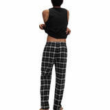 M&S Men's Brushed Cotton Checked Pyjama Bottoms XL, imported from the UK