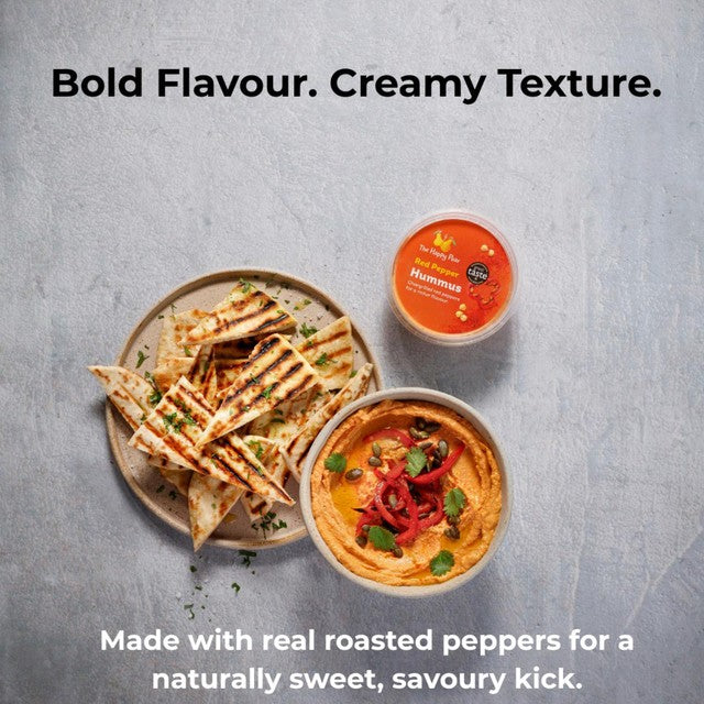 The Happy Pear red pepper hummus 150g (British brand)
