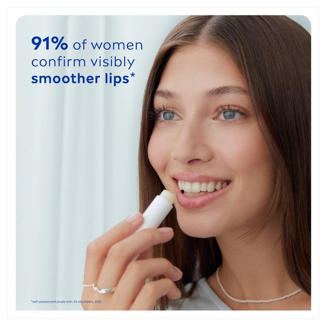 Nivea Hyaluron lip balm 4.8g, imported from the UK