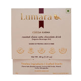 Lumara Cocoa Karma Roasted Chana Sattu Hot Chocolate Drink Mix 40g