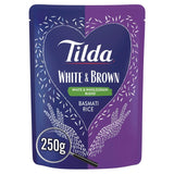 Tilda Microwave White & Brown Basmati Rice Blend 250g