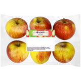 Ocado British Cox apples 6 per pack, imported from the UK