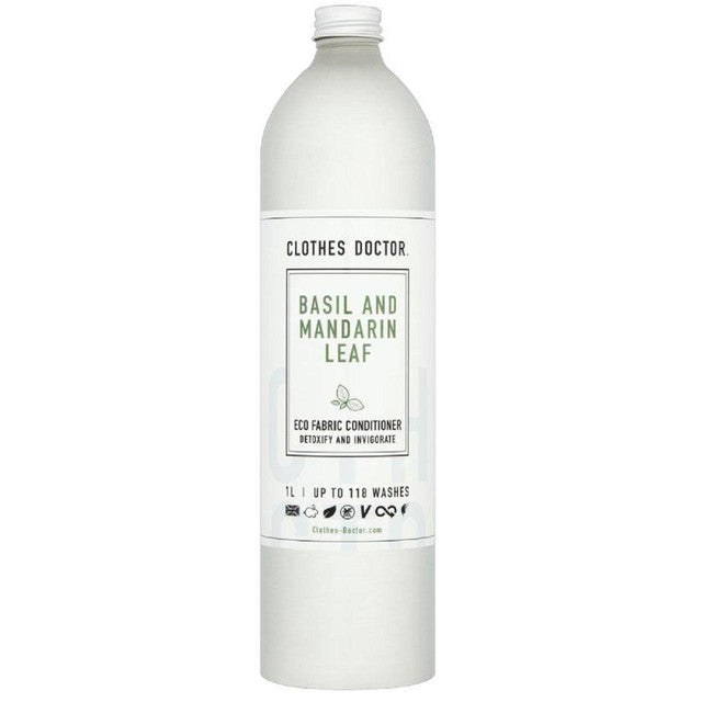 Clothes Doctor basil and mandarin leaf fabric conditioner 1L - British product