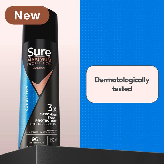Sure men anti-perspirant spray clean scent 150ml (British brand)