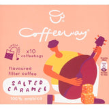 Coffeeway Salted Caramel Filter Coffee Bags 10 Pack