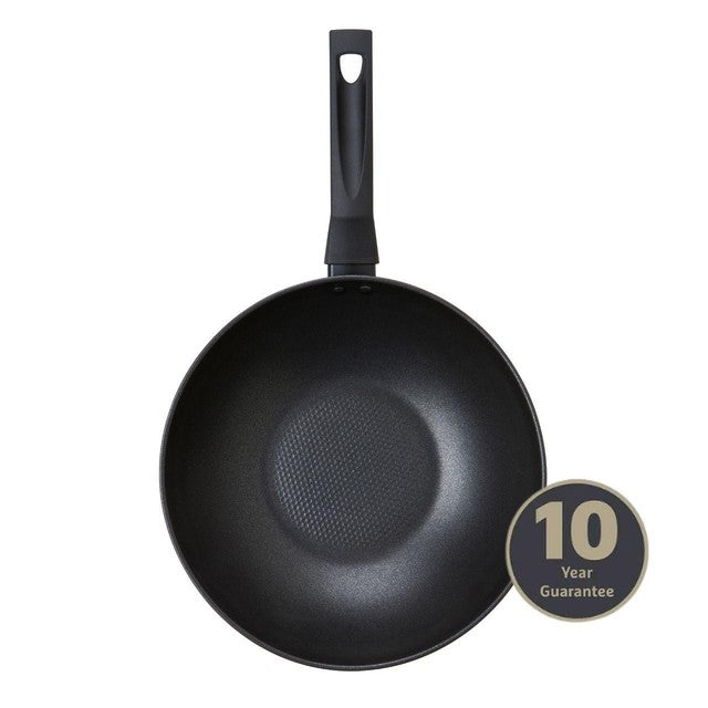 Prestige 9× Tougher Aluminium Non-Stick All Hob Wok 29cm, imported from the UK