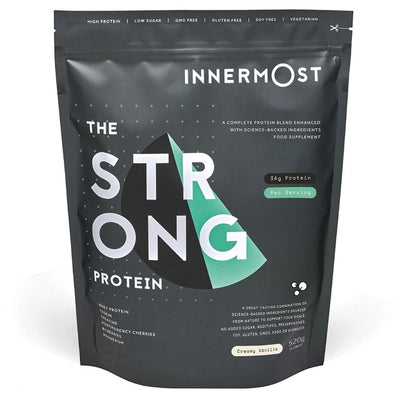 Innermost The Strong Protein Vanilla Whey Protein Powder 520g