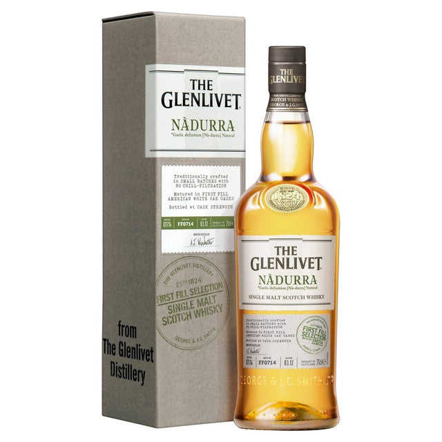The Glenlivet Nadurra First Fill Single Malt Scotch Whisky 70cl (British brand)