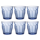 Duralex Picardie marine blue tumbler set 310ml - British product