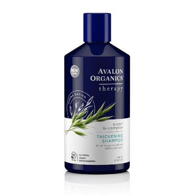 Avalon Biotin B-Complex Therapy Thickening Organic Shampoo 414ml