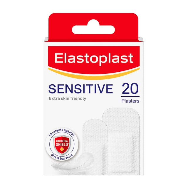 Elastoplast Sensitive Hypoallergenic Plasters 20 Pack - British product