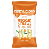 Kiddylicious Sour Cream & Chive Veggie Straws Kids Snack 4x12g