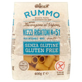 Rummo Gluten Free Mezzi Rigatoni Pasta No.51 400g, imported from the UK