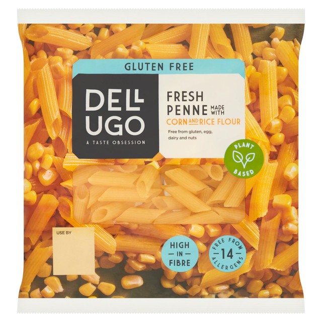 Dell Ugo gluten-free fresh penne 300g - British product