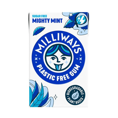 Milliways Mighty Mint Sukkerfri Tyggegummi 19g