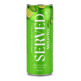 Served Mojito canned cocktail 250ml (British brand)