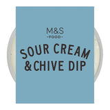 M&S Sour Cream & Chive Dip 230g