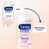 Sanex Sensitive Soothing Bubble Bath Soak 450ml (British brand)