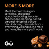 Gu Zillionaire Chocolate and Salted Caramel Cheesecake 2 x 84g, UK version