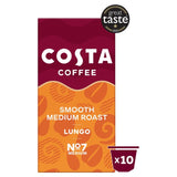Costa medium roast coffee pods 10 pack - British product