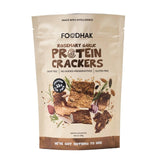 Foodhak Rosemary Garlic Protein Crackers 100g, UK version