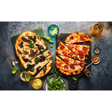 M&S Quattro Formaggi pizza 451g, imported from the UK