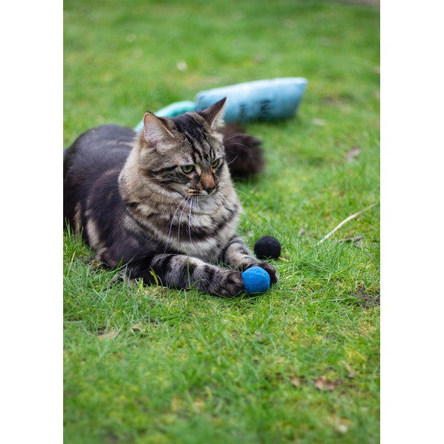 Rosewood Battersea Pounce cat balls 4 pack - British product