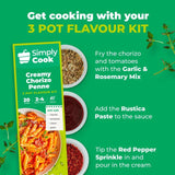 SimplyCook creamy chorizo penne recipe mix 39g (British brand)