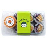Tanpopo spicy tofu and red cabbage sushi rolls 148g (British brand)