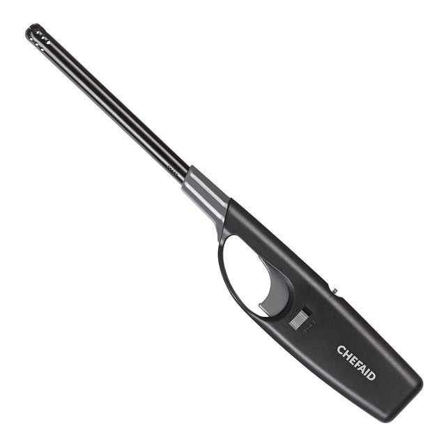 Chef Aid Long Reach Refillable Gas Lighter White - British product