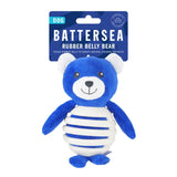 Rosewood Battersea Rubber Belly Bear dog toy - British product