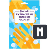Ocado Extra Wear Rubber Cleaning Gloves Medium