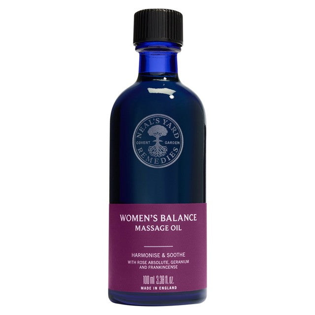 Neal's Yard Remedies Women's Balance Massage Oil 100ml, imported from the UK
