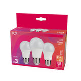 TCP Classic LED Screw 60W Warm White Light Bulbs 3-Pack