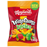 Maynards Bassetts Wine Gums Juicies Chewy Sweets 130g