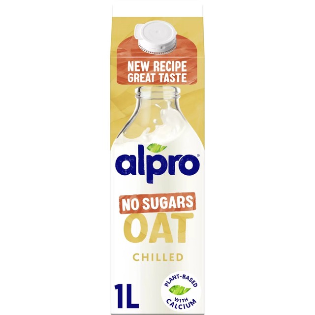 Alpro oat drink no sugar 1L - British product